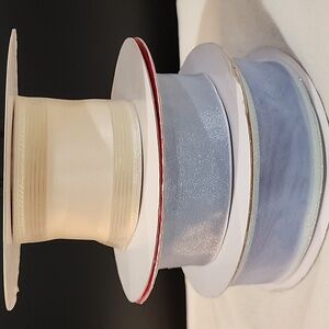 3 Rolls Holiday Kirkland Wire-edged Ribbon 86 yards approx total